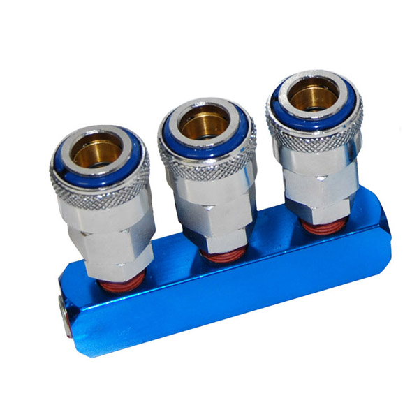THB MANIFOLD 3 WAY SINGLE ACTION COUPLER 
